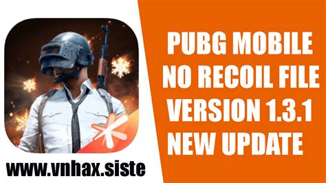 Because of recoil, you have to face issues while shooting enemies. . No recoil file for pubg mobile global